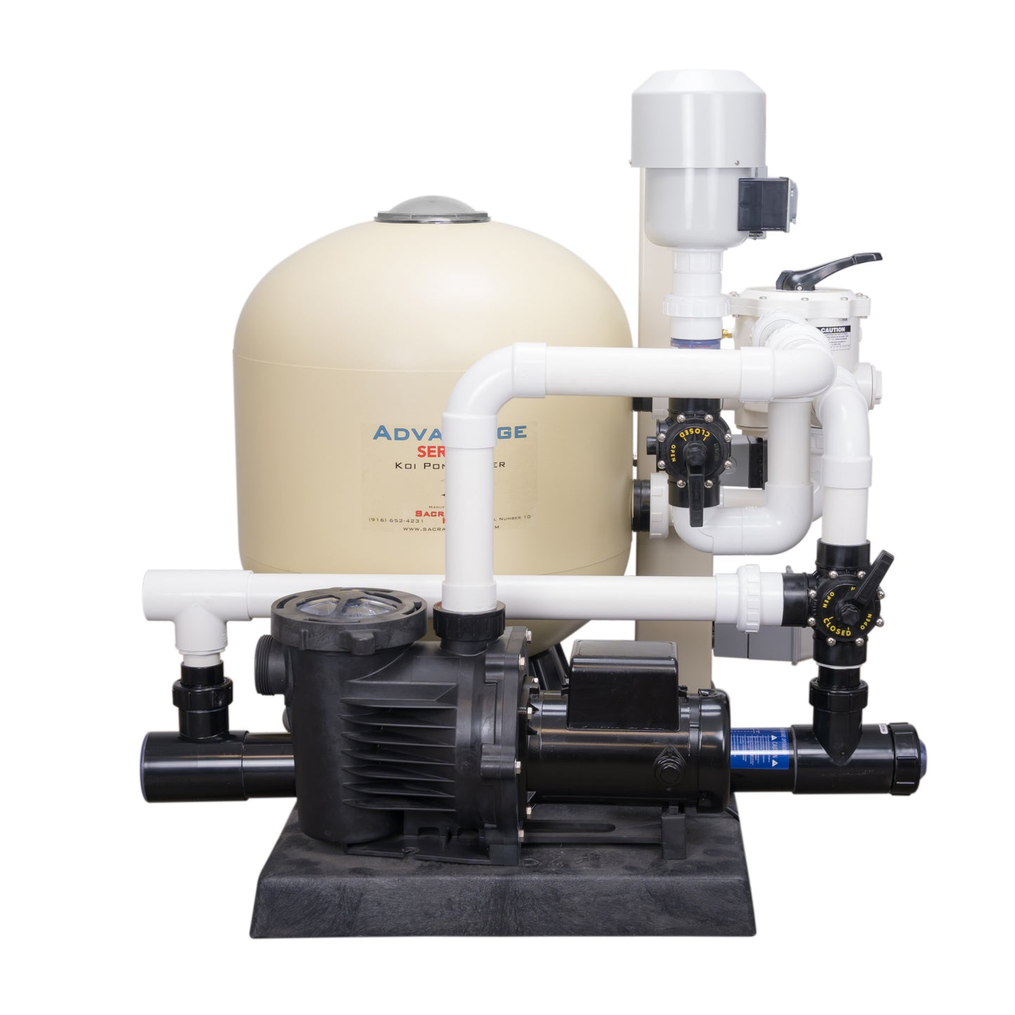 Advantage Plug & Play Filtration System-Up to 2,000 gallons