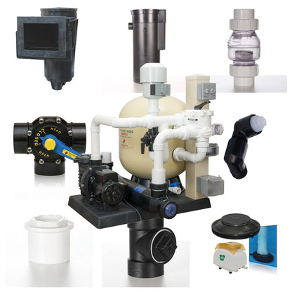 Advantage Concrete Pond Kit- Up to 3,000 Gallons